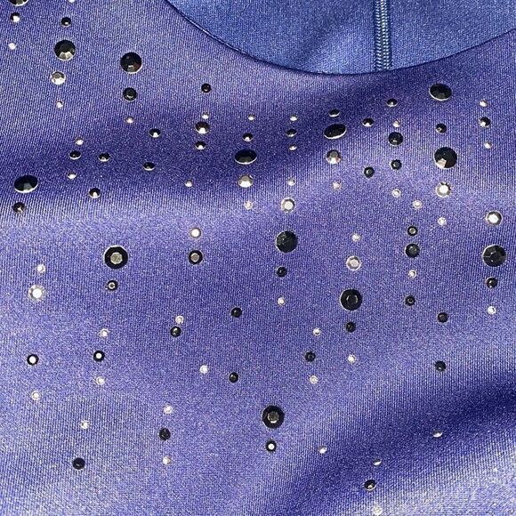 ✨ Sangria navy capped sleeves dress✨ - Picture 8 of 9